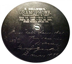 Berliner's Gramophone 189 Z